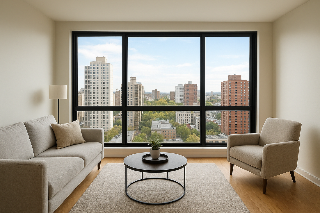 Transformación de Ventanas en Apartamento con Película Nanocerámica 50%