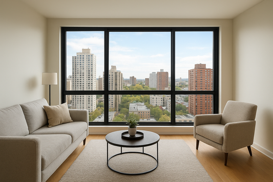 Transformación de Ventanas en Apartamento con Película Nanocerámica 50%