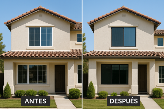 Renovación de Ventanas con Película Nanocerámica 5% – Antes y Después